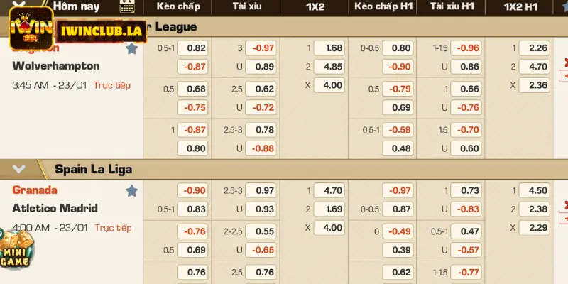 Thể thao IWIN CLUB sân chơi cá cược hấp dẫn bậc nhất 7 Thể Thao IWIN CLUB