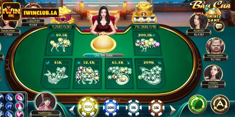 Bầu Cua IWIN CLUB - Game Cược Đỉnh Cao Cho Cược Thủ 2024 6 Bầu Cua IWIN CLUB
