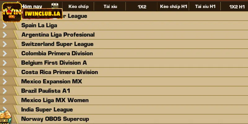 Kèo Tài Xỉu IWIN CLUB