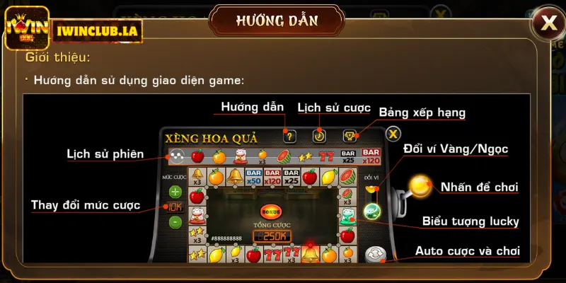 Xèng hoa quả IWIN CLUB